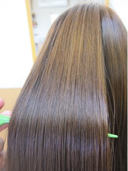 レオラ(leola)の写真/話題の【メテオトリートメント】取扱い店！ダメージ"させない・残さない"髪質改善で美しい髪を持続。