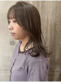 シアーグレージュレイヤー