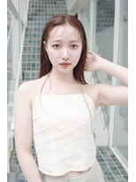 レウィン オモテサンドウ(Lewin-omotesando-) 透明感ちょろ毛アレンジ