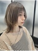 横顔美人☆ネオウルフ　ボブウルフ ウルフカット