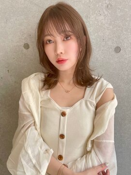 アッシュ 中野店(Ash) イメチェン/似合わせカット/フルバング/レッドブラウン/中野