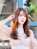 【気になる前髪のうねりに◇】前髪ストレート+カット 