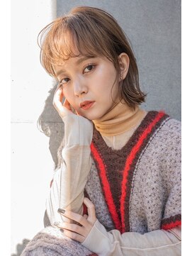 レゴ(REGO) ボブルフネビージュ小顔ワンレン