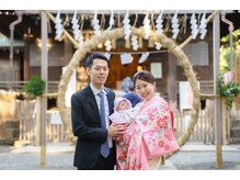 美容室 スプラッシュの雰囲気（代々木八幡宮でのお宮参りの出張撮影）