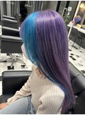 類くんパープル×シアン