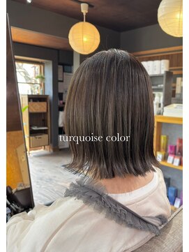 ミルクティ 古民家店(Milktea) 『turquoise color』