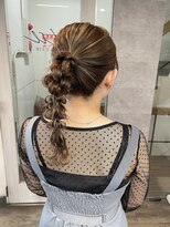 ハイル(KHAIR)&nbsp;ポニーテールアレンジ♪/梅田美容室/金城二千夏