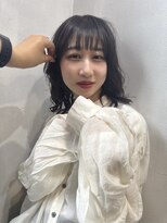 メイカ(MEIKA) 【ミディアムレイヤーパーマスタイル】河野祐花