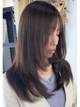 シェルマン(Charmant) 高槻　レイヤー　顔周りカット　カラー　学割U24