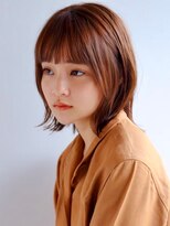 イメチェン/ホワイトブロンド/外ハネボブ/美髪/表参道/髪質改善