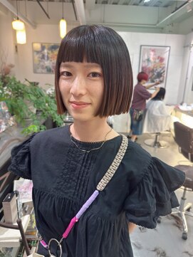 オーイット(ooit) ＊オン眉×切りっぱなしボブ＊