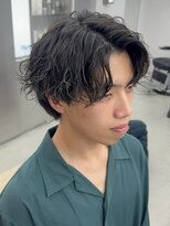 メンズシャドウパーマ