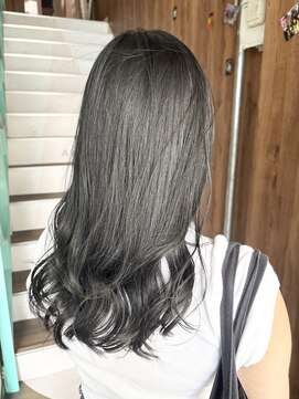 アヴァンス 天王寺店(AVANCE.) ブルーブラック×透明感カラー