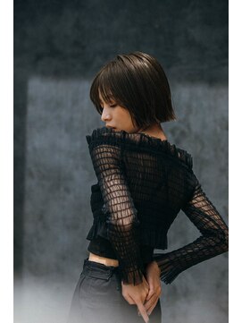 レ セゾン(Les Saisons) 「透明感シアーブラックボブ｜大人可愛いトレンド髪」