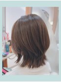 ナチュラルウルフ◆ミディアムレイヤー