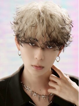 オーシャントーキョー 原宿(OCEAN TOKYO) 波巻きパーマメンズツイストスパイラルパーマツーブロック