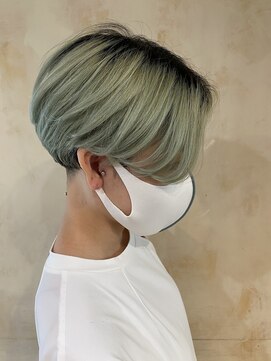 ルチア ヘア フィル 天王寺店(Lucia hair fill) ブリーチ/グリーン/アディクシーカラー