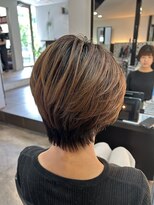 ニュイ 高槻 阪急茨木店(nui)&nbsp;ミディアムヘア/暗めカラー/グランマッシュ/茨木/高槻