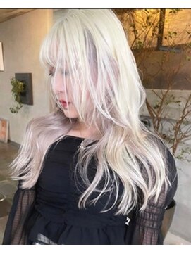 ネハス 名古屋栄店(nehus.) ブリーチ/クラゲヘアー/小顔に見せるヘア/ココアベージュ