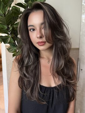 ディモアンド 表参道(Dimo&) ハイライト/黒髪カタログ/クラゲヘアー/オリーブグレー