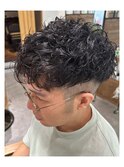 スパイラルパーマ
