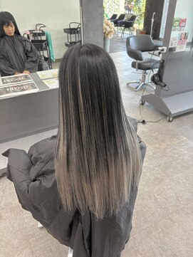 ガルボヘアー 桟橋店(garbo hair) プルシールエクステ高知美容院ロング