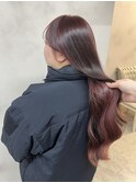 インナーカラーピンクベージュ