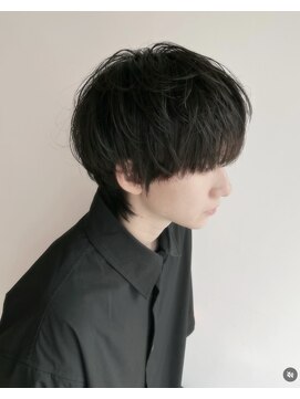 イマドキ×清潔感！メンズウルフマッシュ