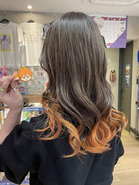 トーキョー オタクヘアー(TOKYO OTAKU HAIR) 日向翔陽/オレンジ/ハイキュー/裾カラー