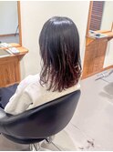 黒髪/クラゲヘアー/オリーブグレー/小顔/ココアベージュ/小倉