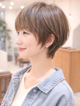ルエ(rue) 大人可愛い30代40代50代小顔◎マッシュショート丸みショート