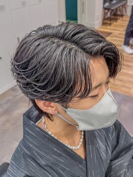 ルースト 京都四条大宮店(ROOST) フェザーショート/フェザーパーマ/毛流れ/京都/メンズ/men's