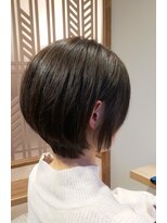 ミリ 国分寺(Mili)&nbsp;ショートボブヘア&オーガニックカラーベージュブラウン