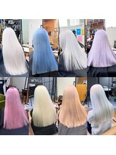 《IO》で叶える♪髪質改善×透明感カラー＆ブリーチハイトーンカラー*