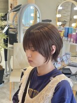 クレア(CREA) くびれボブミニウルフショート似合わせショート20代30代40代