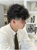 爽やかでおしゃれな質感パーマ