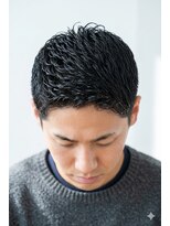 ECLART men.仙台店/バーバー/メンズサロン/メンズパーマ/眉毛【7月9日OPEN（予定）】&nbsp;濡れパン　フェードカット