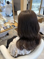 アヴァンス 広島本通店(AVANCE.) 着物ヘア/大人ガーリー/ダークアッシュ/似合わせカット/広島