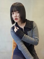 ニコ トウキョウ ヨコハマ(nico)&nbsp;ミニボブ/切りっぱなし/ボブ/縮毛矯正/タッセルボブ