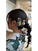 成人式ヘアー