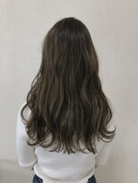 ウェルズ グランデ 奈良店(Well's GRANDE) 暗髪の柔らかウェーブロング