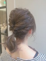 ネオリーブギンザ 銀座店(Neolive GINZA)&nbsp;neolive ポニーテール風アレンジ