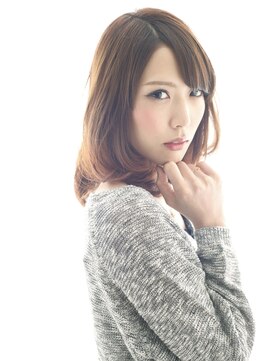 エンブレイス(hair&nail embrace) ロブ＆ポイントカラー