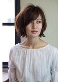【Quroco】奥行きと柔らかな丸み 大人のレイヤーボブ♪