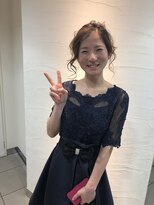 ファイブヘアーブティック(FIVE HairBoutique)&nbsp;ふわふわ柔らかな下めシニヨン
