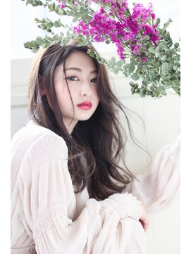 イロドリ ヘアーデザイン(IRODORI hair design) IRODORI　ナチュラルセミロング　［西尾一寛］