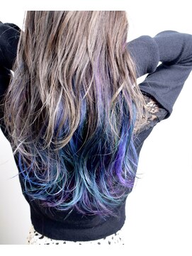 アグ ヘアー カイラ 白河店(Agu hair kaila) 【st. 大森】グレイジュ × ギャラクシーカラー ☆