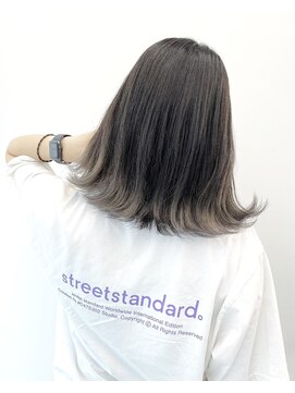 アライブ キチジョウジ(ALIVE Kichijoji) 【ALIVE吉祥寺】マロンベージュAラインボブ*グレージュ