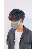 クセ毛を活かしたニュアンス束感韓国マッシュ