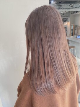 シエナ 渋谷(Siena) Siena ピンクベージュ×艶ストレート 渋谷